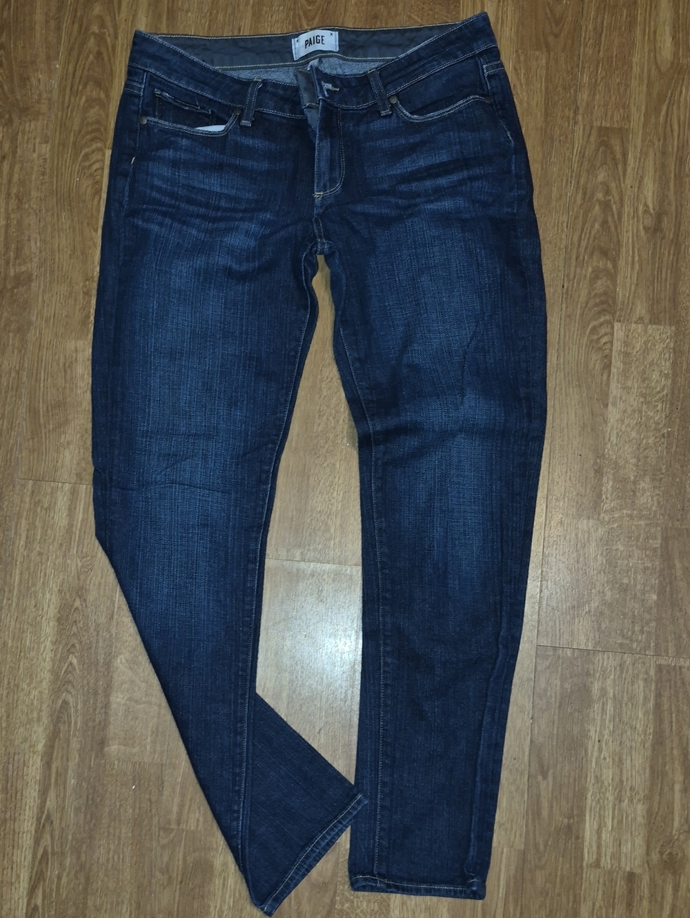 PAIGE Dark Blue Skinny Jeans Size 29
